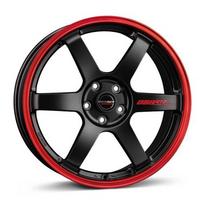 Ratlankis BORBET R18x8.5 5x114 ET 40 CB 72 (Black Matt Rim Red) (650 KG kg)