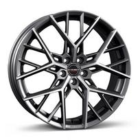 Ratlankis BORBET BY TPM R21x10.5 5x112 ET 40 CB 66.5 (Titan Polished Matt) (1000 kg)