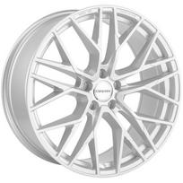Ratlankis CARMANI R19x8 5x112 ET 45 CB 66 (White Silver)