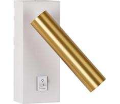Brilagi - LED sieninis akcentinis šviestuvas MAYA LED/3W/230V 4000K balta/auksas