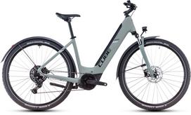Elektrinis dviratis Cube Nuride Hybrid Performance 625 Allroad Easy Entry swampgrey'n'black 2025