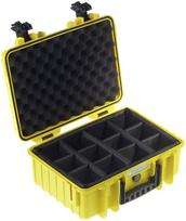 B&W International Type 4000 yellow incl. Padded Divider