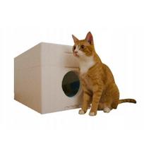Šilto polistireno namelis katėms Mfbox, 58x38x35.5 cm, baltas
