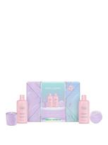 BAYLIS&HARDING Kūno priežiūros rinkinys: vonios putos 300 ml, kūno prausiklis 300 ml, rankų kremas 50ml, žvakė 60 g (kokoso, simondsijos, migdolų aromato)
