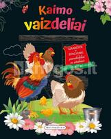 Kaimo vaizdeliai. Grandyk ir spalvink