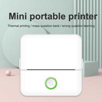 Mini nešiojamas terminis spausdintuvas, kišeninis belaidis BT lipdukai nuotraukų etiketės atmintinė Klaidingas klausimas Mažas spausdinimas Be rašalo spausdinimas, skirtas Xiaomi
