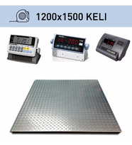 Platforminės svarstyklės Keli 1200x1500 mm su svėrimo indikatoriumi XK3190 A12E OIML