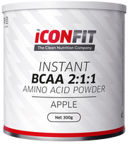 ICONFIT BCAA 2:1:1 - Apple milteliai, 300 g