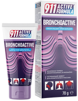911 Active Formula Bronchoactive kremas-balzamas, 70 g