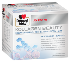 DOPPELHERZ System Kollagen Beauty kolagenas, 30 vnt.