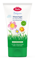 TOPFER Babycare, su ekologiškomis sėlenomis šampūnas/dušo želė, 150 ml
