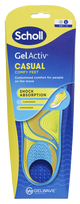 SCHOLL GelActiv (40-46,5 dydis) vidpadžiai, 1 pora