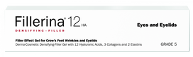 FILLERINA  12HA Grade 5 paakių ir akių vokių sričiai gelis, 15 ml