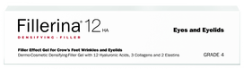 FILLERINA  12HA Grade 4 paakių ir akių vokių sričiai gelis, 15 ml