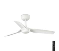 FARO 33820 - Lubinis ventiliatorius MINI PUNT S balta diametras 90 cm + nuotolinio valdymo pultas