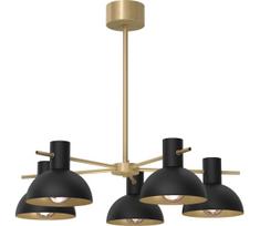 Sietynas ant stulpo ESTATE MINI 5xE27/15W/230V juoda