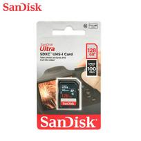 SanDisk atm. korta SD 128GB ULTRA 100MB/s