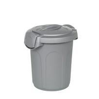 Šiukšliadėžė su užspaudžiamu dangčiu 8 l Speedy 24x27x31 cm Italija STEFANPLAST