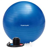 Gimnastikos kamuolys Tunturi Gymball 55-90 cm, Blue, Anti Burst (Diametras: 75 cm)