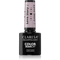 Claresa SoakOff UV/LED Color Love Story gelinis nagų lakas atspalvis 2 5 g