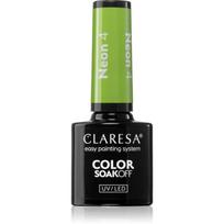 Claresa SoakOff UV/LED Color Neon gelinis nagų lakas atspalvis 4 5 g