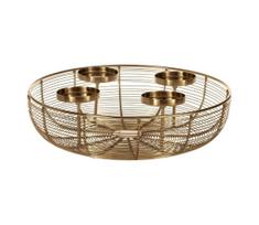 Eglo 427163 - Žvakidė HAGONY diametras 36 cm auksas