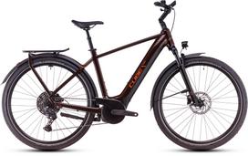 Elektrinis dviratis Cube Touring Hybrid Pro 625 cinnamon'n'orange 2025