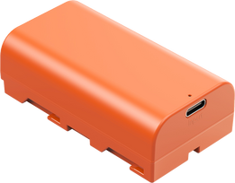 SmallRig 4971 NP-F550 USB-C Rechargeable Camera Battery Orange