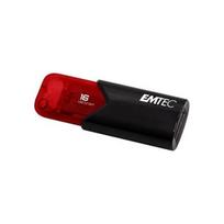 Emtec 16GB Click Easy USB 3.2 Gen 2 Black-Red