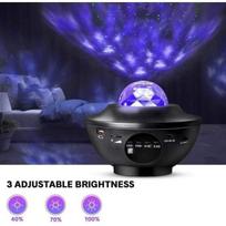 Projektorius Žvaigždžių projektorius LED Galaxy Light / Naktinė lempa / Žvaigždžių lempa Lempa Juoda