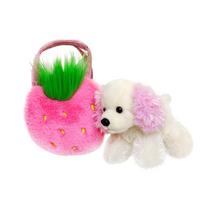 FANCY PALS AURORA  Pliušinis pudeliukas Strawberry rankinėje, 20 cm