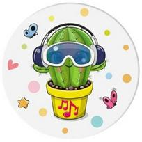 Popsockets 2 Cool Cactus 70114 telefono laikiklis – basic