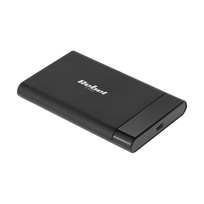 2.5 colio SATA USB C 3.1 Rebel aliuminio disko korpusas