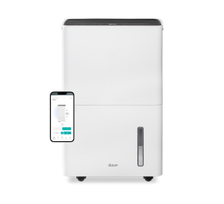 Duux | Smart Dehumidifier | Bora | Suitable for rooms up to 50 m² | Water tank capacity 4 L | White