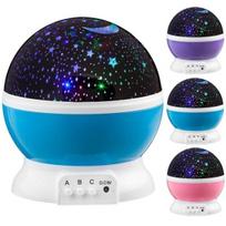 Projektorius 360 LED Star Light – žvaigždžių projektorius ir naktinis apšvietimas vaikams
