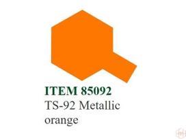 Tamiya - Purškiami dažai TS-92 Metallic orange, 100ml
