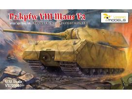 VESPID MODELS - Pz.Kpfw. VIII Maus V2 German Super Heavy Tank, 1/72, 720001