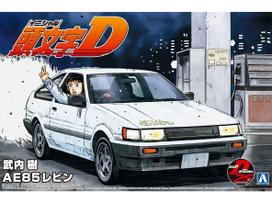Aoshima - Initial D AE85 Levin Takeuchi Ver., 1/24, 05963