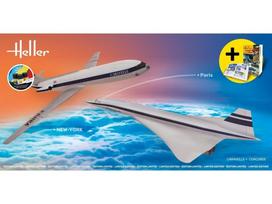 Heller - Concorde and Caravelle dovanų komplektas, 1/100, 52333