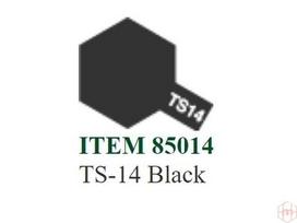 Tamiya - Purškiami dažai TS-14 Black, 100ml