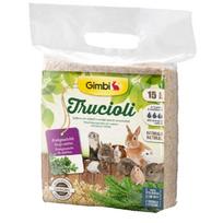Gimbi Wood Litter Trucioli pjuvenos graužikams; 15l, 60l
