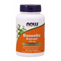 Now Foods Boswellia Extract 250 mg Plus Turmeric Root Extract 120 vcaps