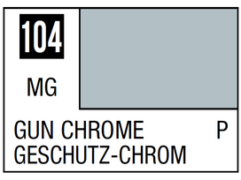 Mr.Hobby - Mr.Color serijos nitro dažai C-104 Gun Chrome, 10ml