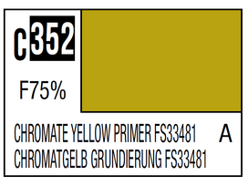 Mr.Hobby - Mr.Color serijos nitro dažai C-352 Chromate Yellow Primer FS33481, 10ml