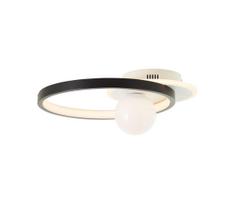 Brilliant - LED Pritemdomas lubinis šviestuvas ATLANTA LED/24W/230V juoda/balta