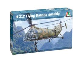 Italeri - H-21C "Flying Banana" Gunship, 1/48, 2774