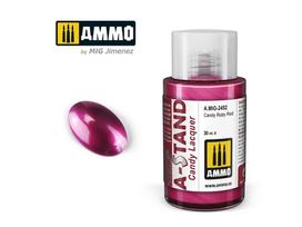 AMMO MIG - A-Stand dažai Candy Ruby Red, 30 ml, 2452