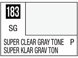 Mr.Hobby - Mr.Color serijos nitro dažai C-183 Super Clear Gray Tone, 10ml