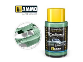 AMMO MIG - Cobra motor dažai Cobra Motor Metallic Tourquoise, 30 ml, 0349