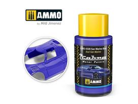 AMMO MIG - Cobra motor dažai Cobra Motor San Marino Blue, 30 ml, 0328